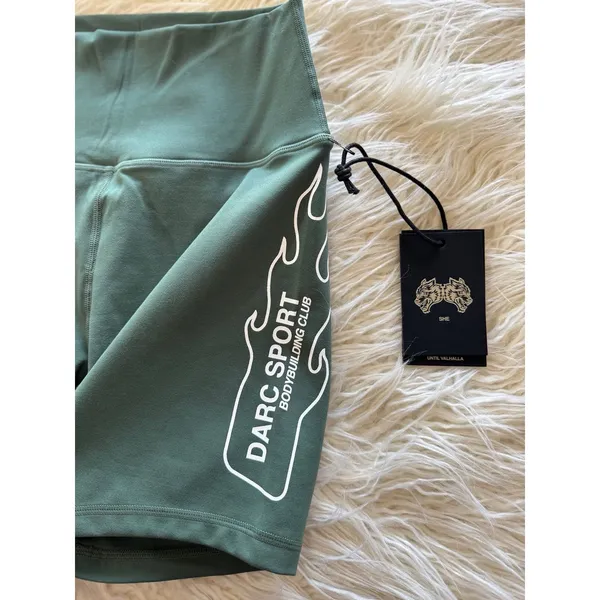 Darc Sport Move Fast Energy Training Shorts Norse Green Size Small - Image 3