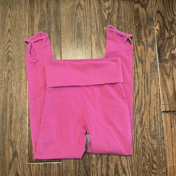 FREE PEOPLE movement pink leggings size xSmall - Image 2
