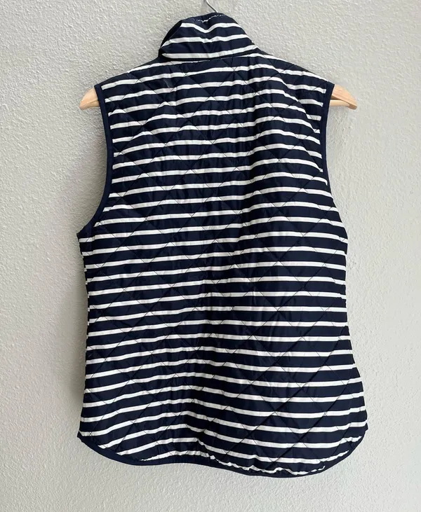 Old Navy Quilted Navy Vest  - Image 2