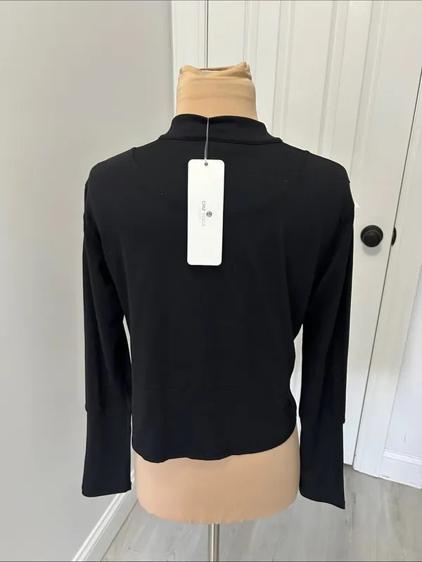 Crz Yoga Black Half Zip - Image 4