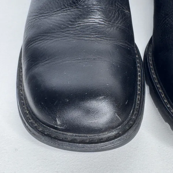 Y2K Timberland Smart Comfort System Black Leather Heeled Shoes Sz 8M - Image 6
