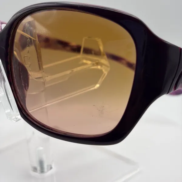Oakley Unfaithful Purple Tiger Print Oversized Gradient Sunglasses - Image 7