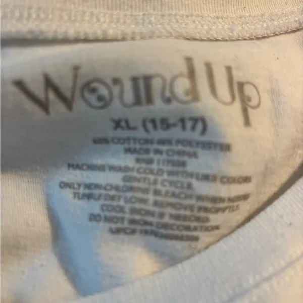 Wound Up‎ White T-Shirt - Image 2