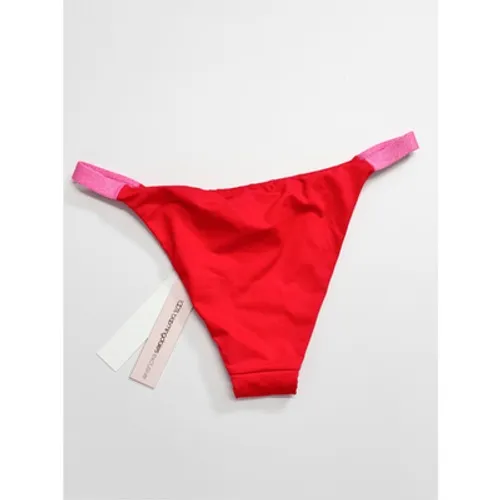 AQUA Bikini Bottom Swimwear Red Pink Beachwear Size Small NEW - Image 5