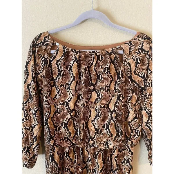 Small Thalia Sodi snake print dress - Image 3