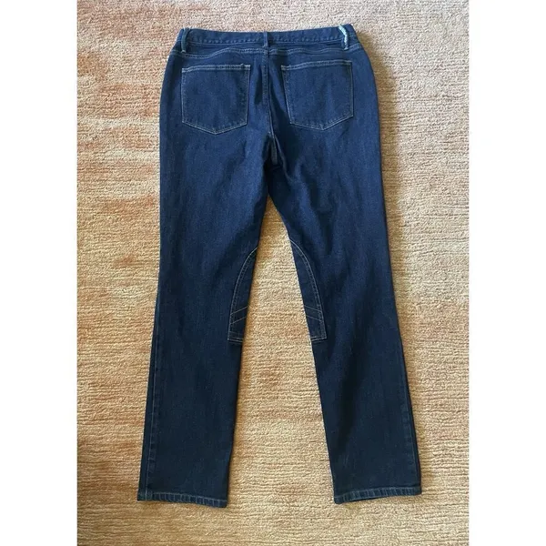 Ralph Lauren Lauren Jeans Co. Premium Women’s Riding-Style Jeans Dark Blue Size 10 - Image 9