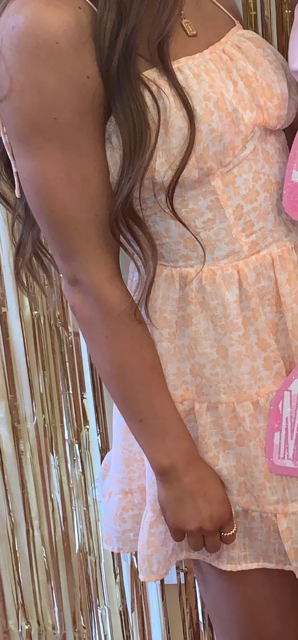 Orange Dress Size XS - Image 2