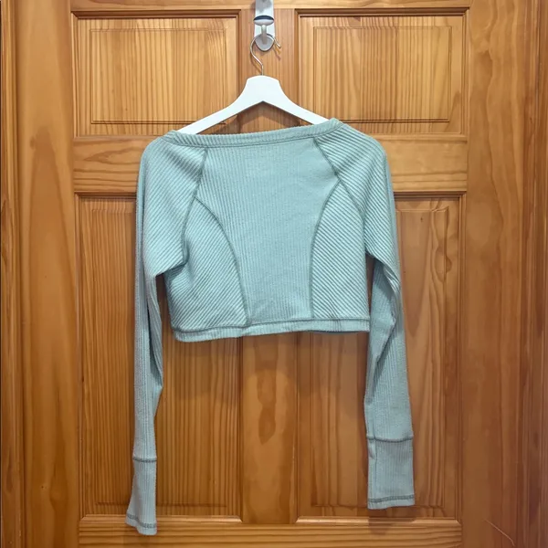 Urban Outfitters Out From Under Maya Thermal Ribbed Crop Top Size Large - Image 7