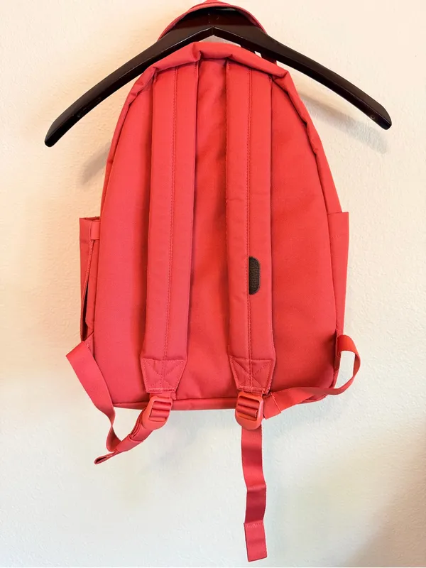 Herschel coral red medium sized backpack, laptop backpack, New! Orange - Image 4