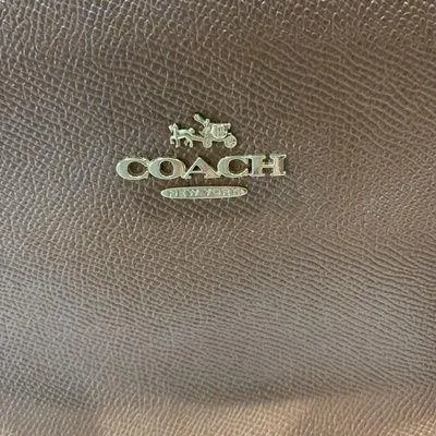 Coach Tan Leather Satchel - Image 2