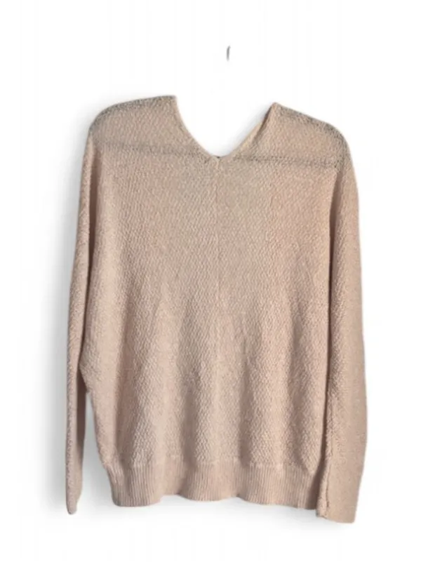 BDG Urban Outfitters Women's Cream Lightweight Open Front Knit Cardigan Sz Small - Image 2