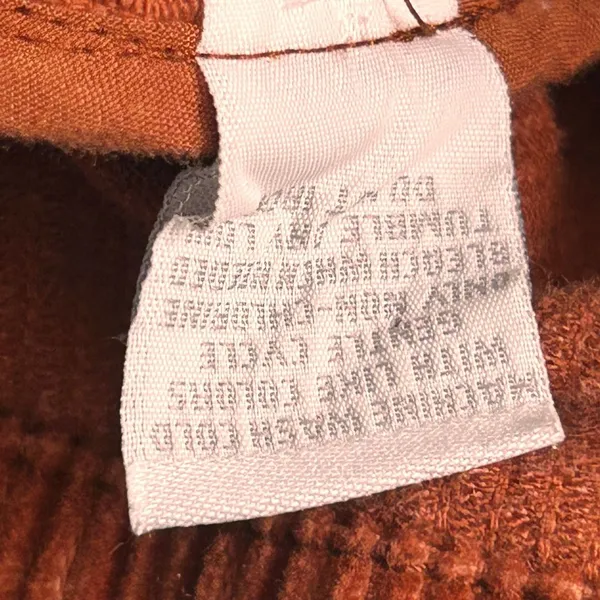 Relativity Corduroy‎ Jacket Orange XL - Image 15