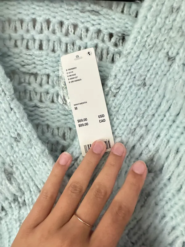 Urban Outfitters Chunky Blue Knit Sweater - Image 5