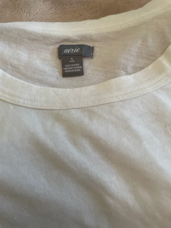 Aerie White T-shirt - Image 2