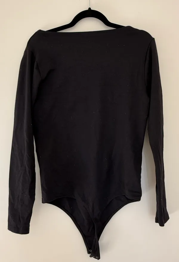 Abercrombie Black Bodysuit Long Sleeve - Image 2