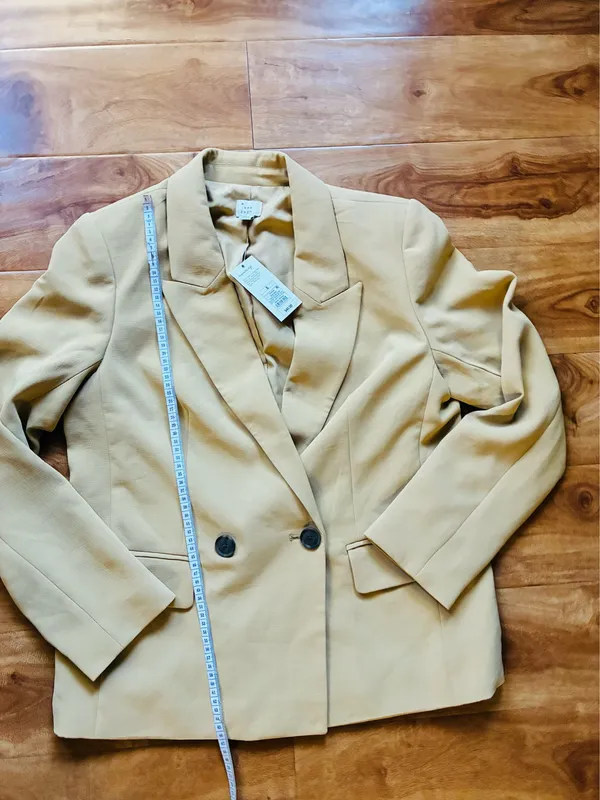 Blazer beig a new day size s - Image 3
