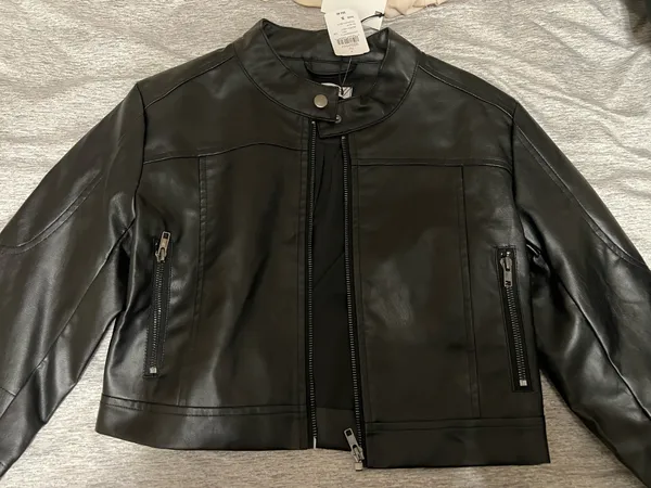 Windsor Black leather jacket - Image 2