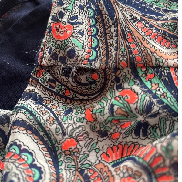 Collective Concepts Paisley Crochet Lace Trim Tank Top‎ Boho Festival Indie - Image 6