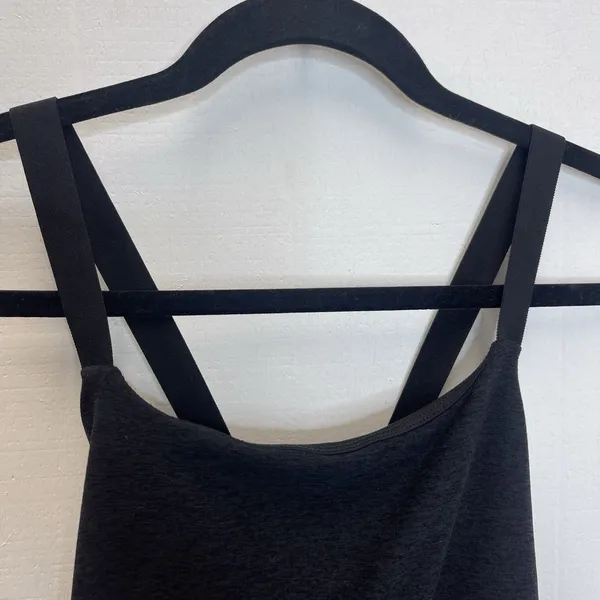 Beyond Yoga XS Spacedye Move It Active Dress in Black Charcoal w/ Shorts - Image 2