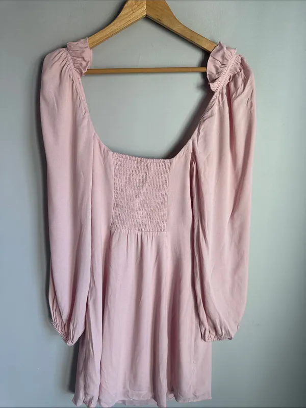 Aritzia Wilfred Novella Dress in Poetic Pink 4 - Image 4