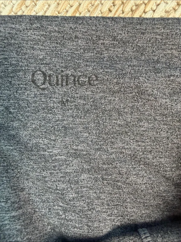 Quince Dark Gray Flared Leggings - Image 2