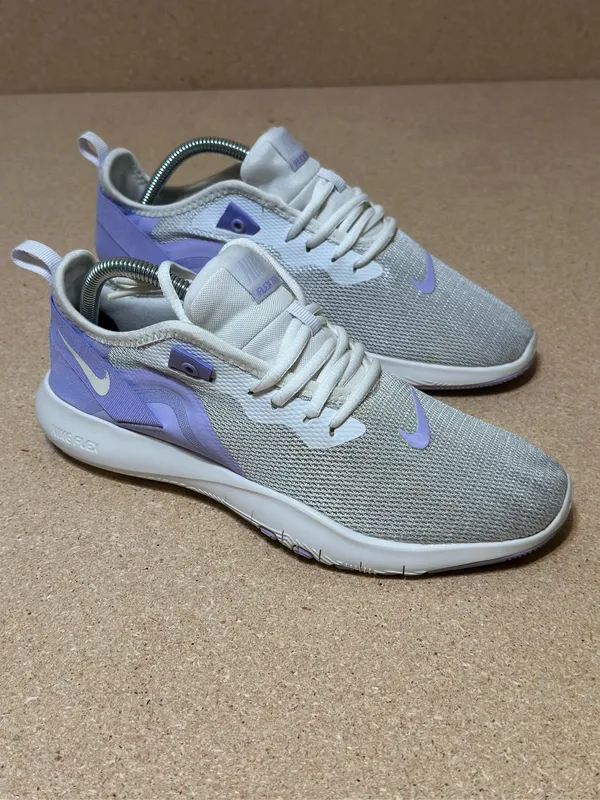 Nike Flex TR 9 Women’s 8.5 Purple Agate Platinum Training Shoes AQ7491-500 - Image 2