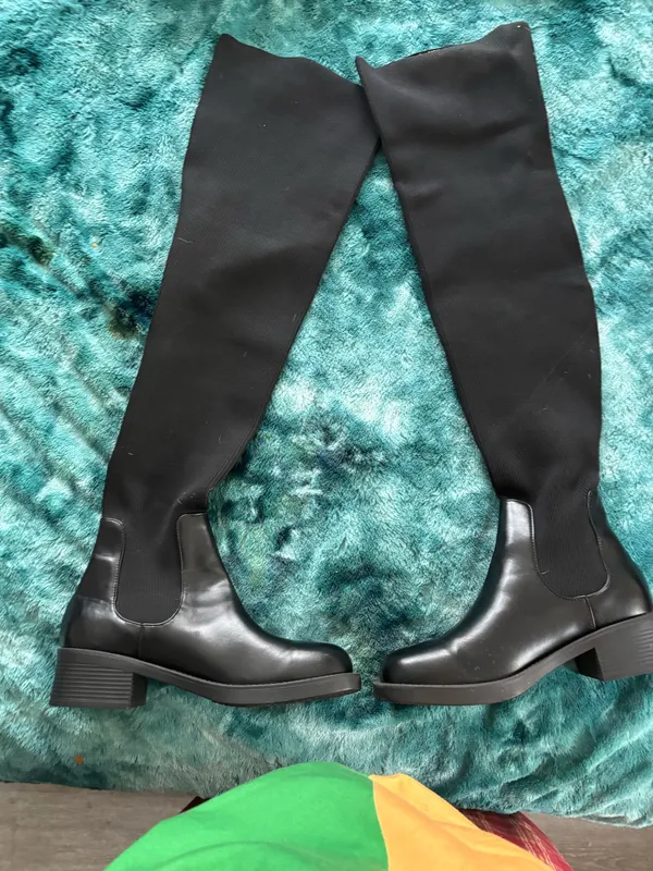 Women size 10 rider boots - Image 7