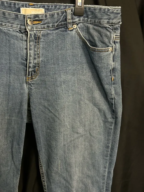 Michael Kors Women’s Classic Blue Denim Jeans SZ 14 - Image 3