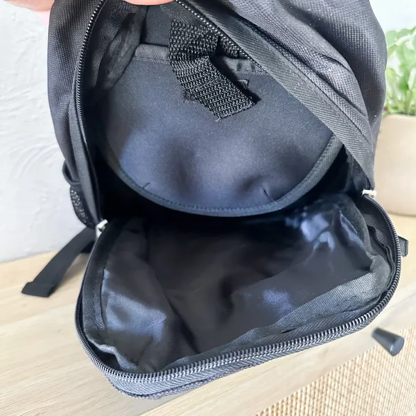 TUG by Foray | Mini Black Adjustable Backpack Compact‎ Lightweight Bag - Image 3