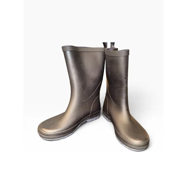 Helly Hansen Women's Black Waterproof Midsund 2 Rubber Rain Boots Size 8 - Image 3