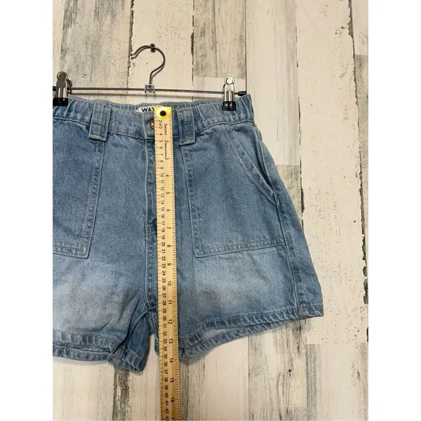 Wax Jean blue shorts - Image 7