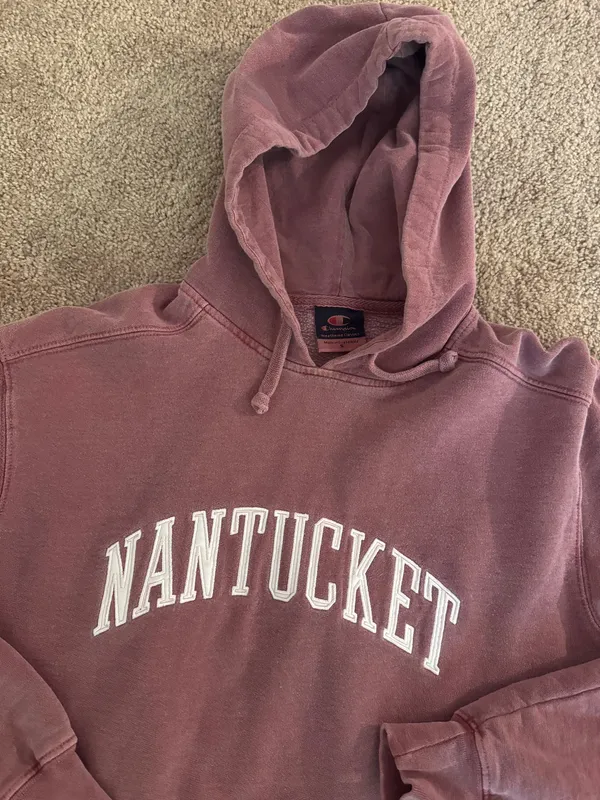 Vintage Nantucket Champion Hoodie - Image 5