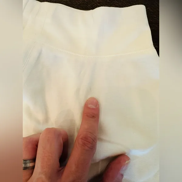 NWT Lilla P White Midi Skirt-Size Small/Stretchy Waist*Marks* - Image 10