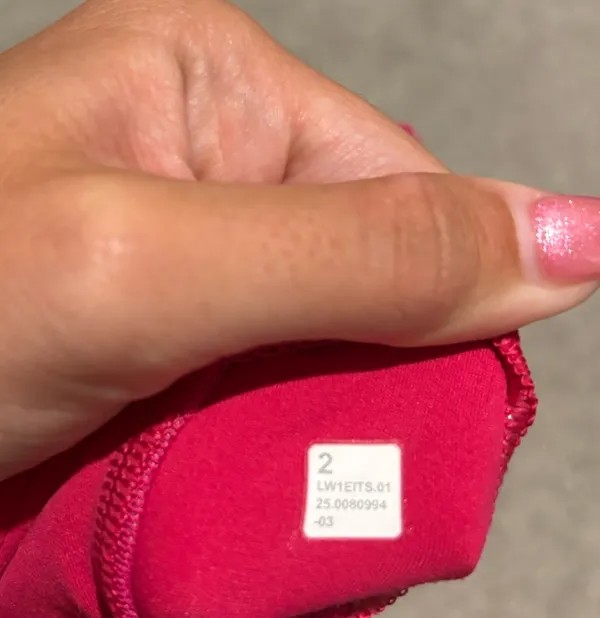Lululemon Align Tank Top in the Color Passionate - Image 5