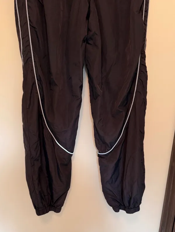 Urban Outfitters black high waisted wind pant joggers - Image 5