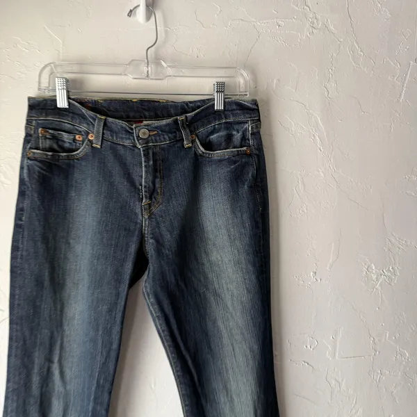 Lucky Brand‎ Jeans Y2k 10 Classic Bootleg Stretch Denim Made in USA 30 Inseam - Image 2