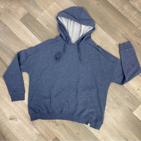 LIV Outdoor Kendall Crossover Back Pullover Hoodie‎ Sweatshirt Blue Large - Image 13