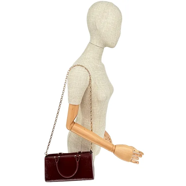 Zara Textured Burgundy Red Handbag Ref 6813/410 NWOT - Image 3