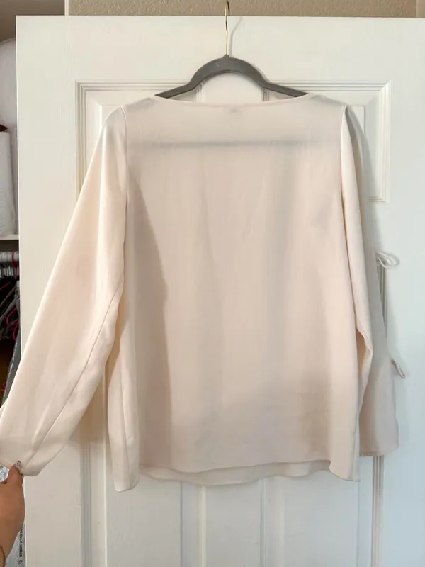 Aritzia Wilfred Cream Pozzi Top  - Image 3