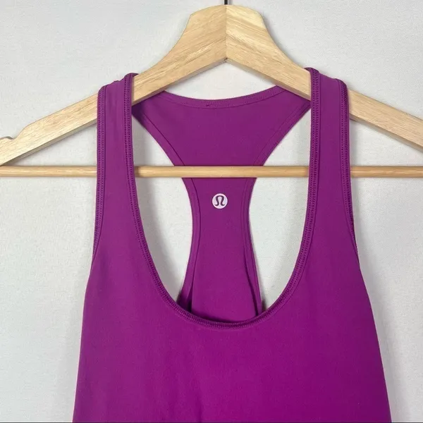 Lululemon Cool Racerback Regal‎ Plum Purple Athletic Tank Top 4 - Image 6