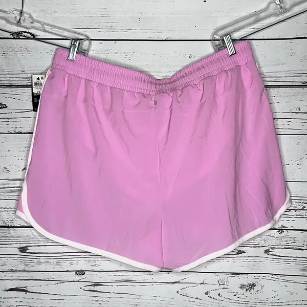 Ideology Performance NWT 2X Purple White Stripe Pull-On Athletic Shorts w Lining - Image 2