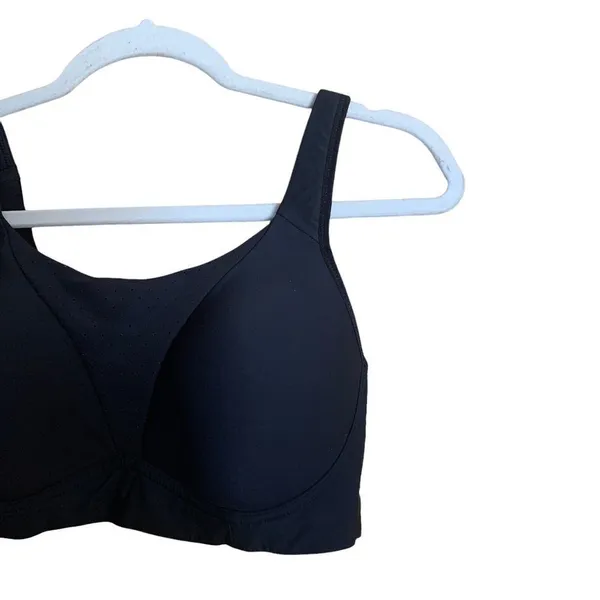 Lululemon Womens Size 34DD Black Run Times High Support Sports Bra - Image 2