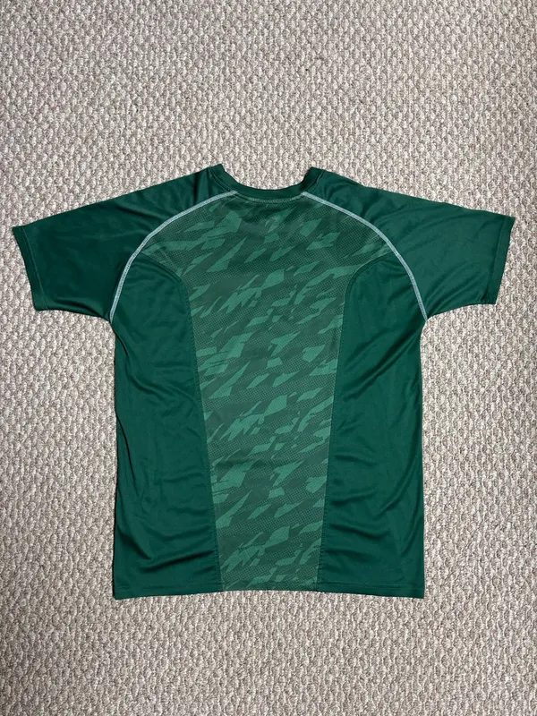 Michigan State Spartans Pro Edge Green and White College Team Athletic T-Shirt - Image 2