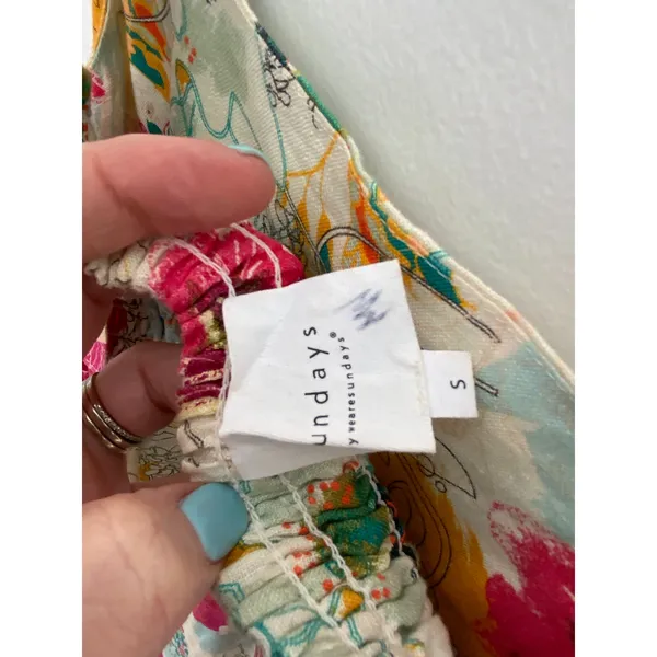 Sundays Ricci Dress in Wanderlust floral‎ size small - Image 4