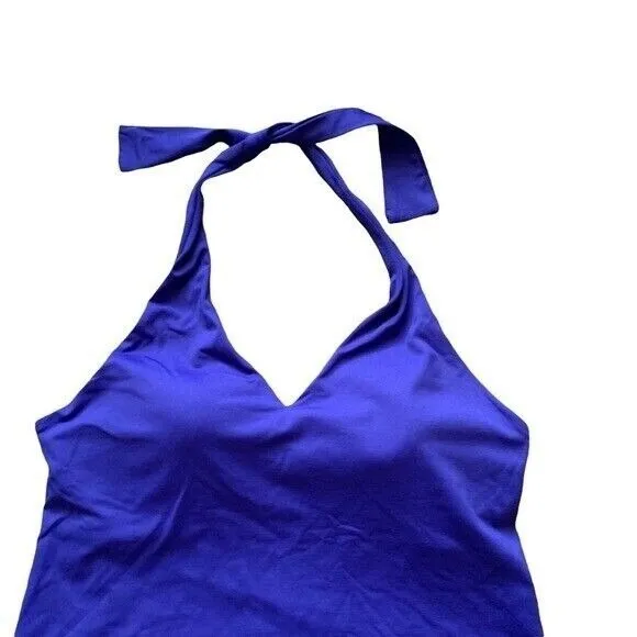 Shock‎ Absorber Blue Halter Neck Sports Bra Top Padded Supportive 36C Activewear - Image 2
