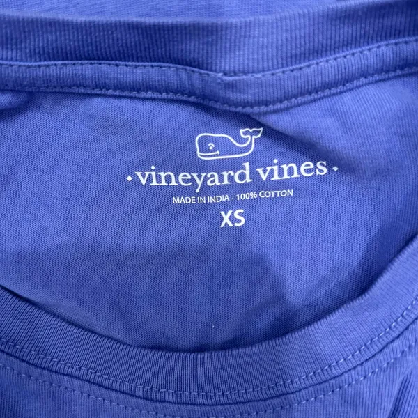 Vineyard Vines Blue Short Sleeve T-Shirt - Image 3