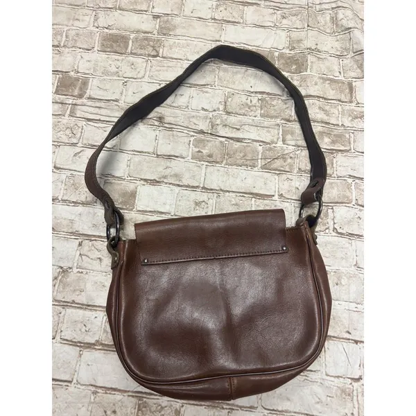 Ladies Vintage Handcrafted Leather‎ Shoulder Bag With Animal Clasp Deer? - Image 6