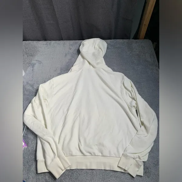 Adidas originals love United Cream Hoodie with Colorful Embroidery XL - Image 13