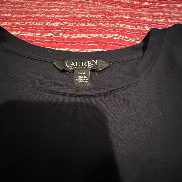 Ralph Lauren Women's Black Long Sleeve Top - Image 4