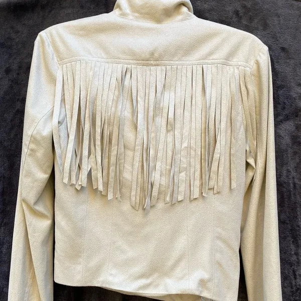 SW3 UK‎ Bespoke Jacket With Fringe - Image 6